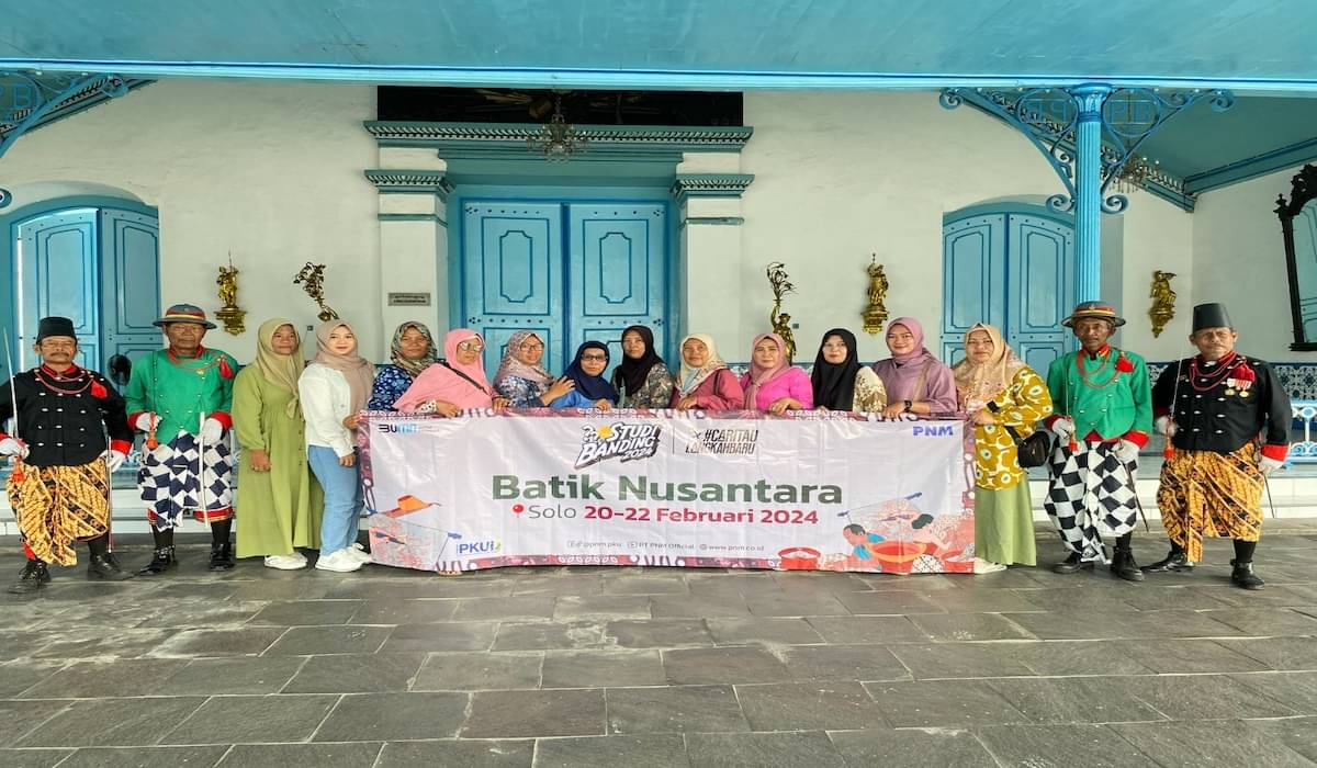 Nasabah PNM study banding tingkatkan kemampuan dunia batik ecoprint