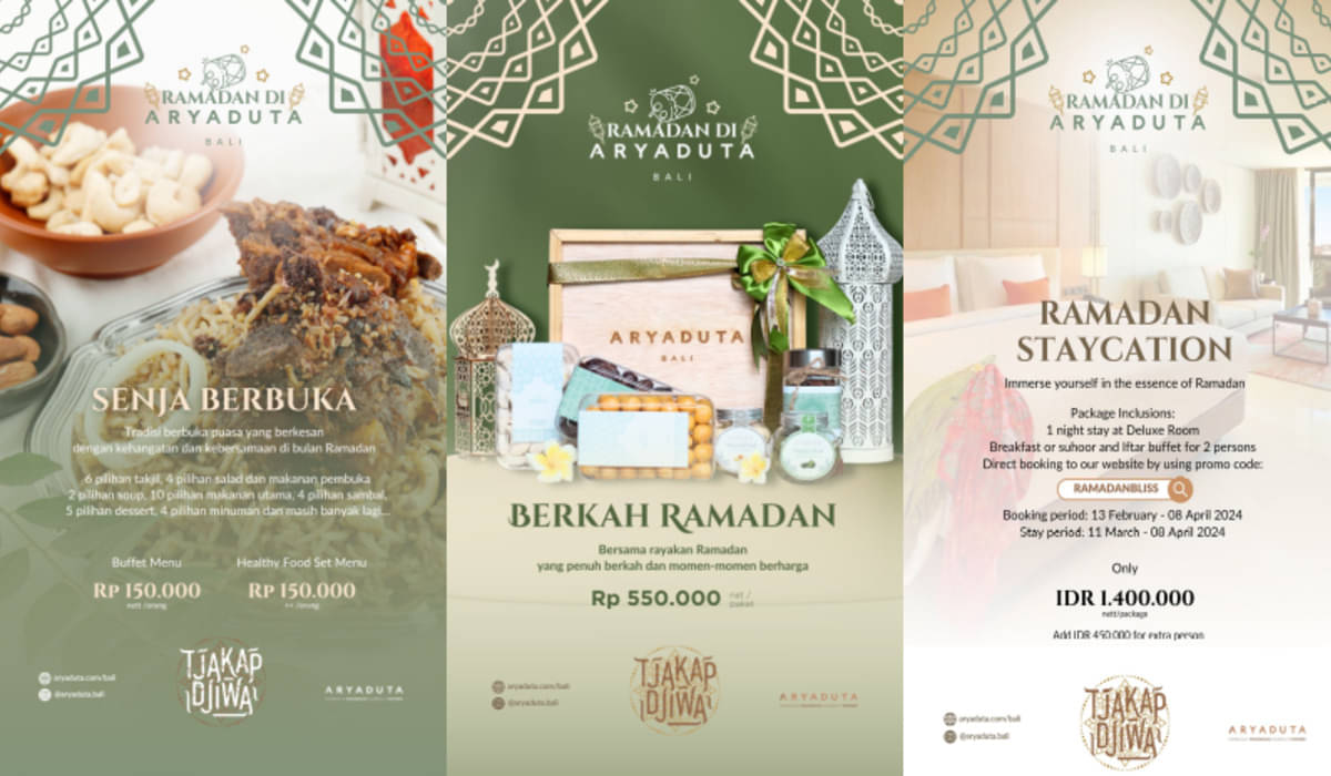 Program Ramadan di Aryaduta Hotels.