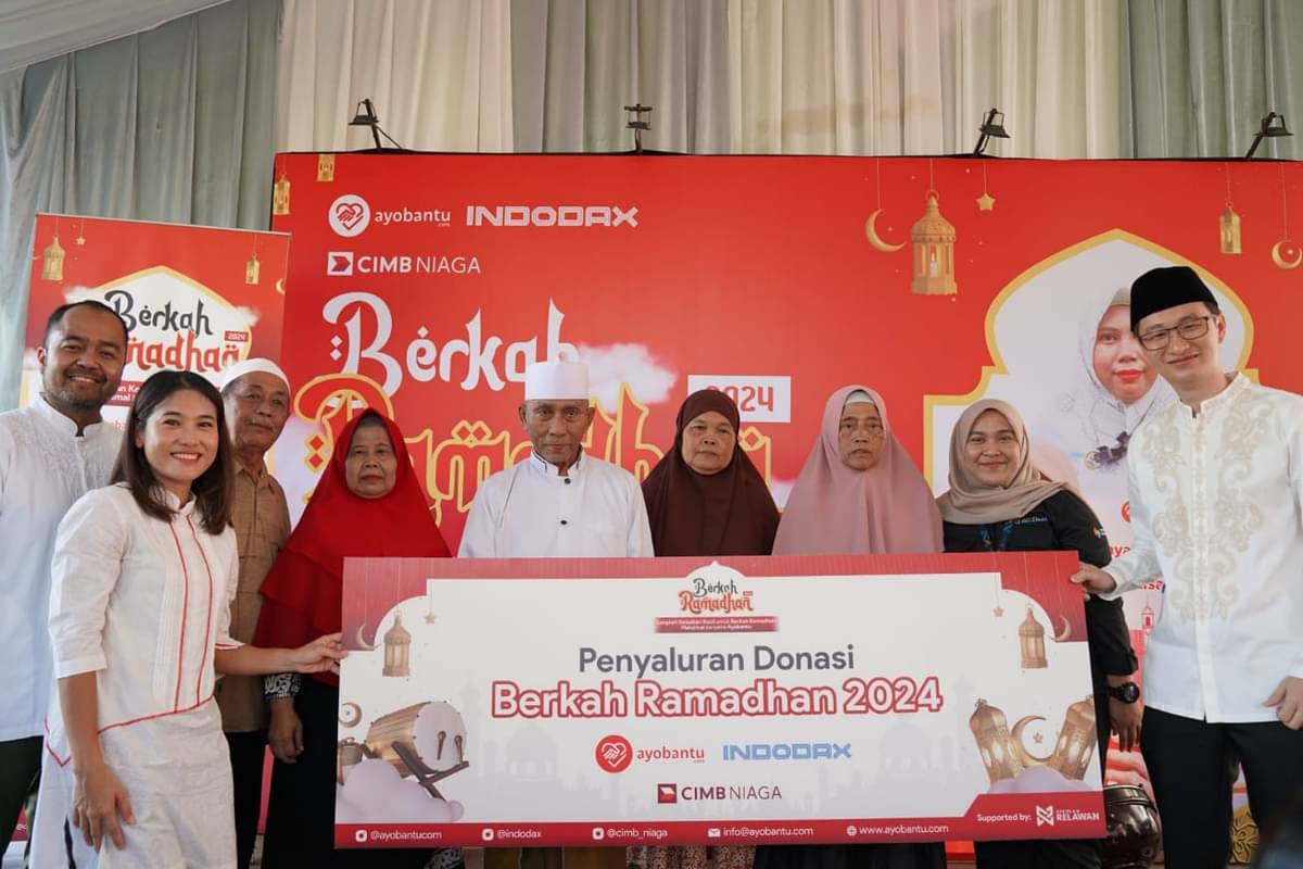 Penyaluran Donasi Berkah Ramadan di Ponpes Al Quran Hidayatul Furqon 