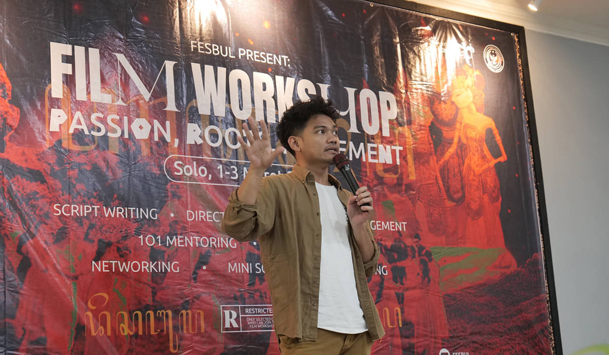 Workshop Film Fesbul: Passion, Roots, Movement di Solo, Jawa Tengah.
