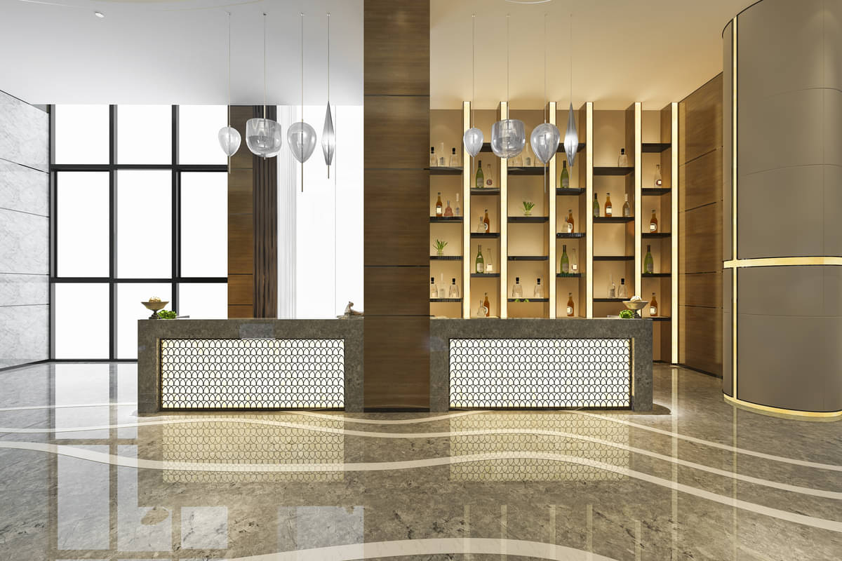 Ilustrasi: Lobi sebuah hotel
