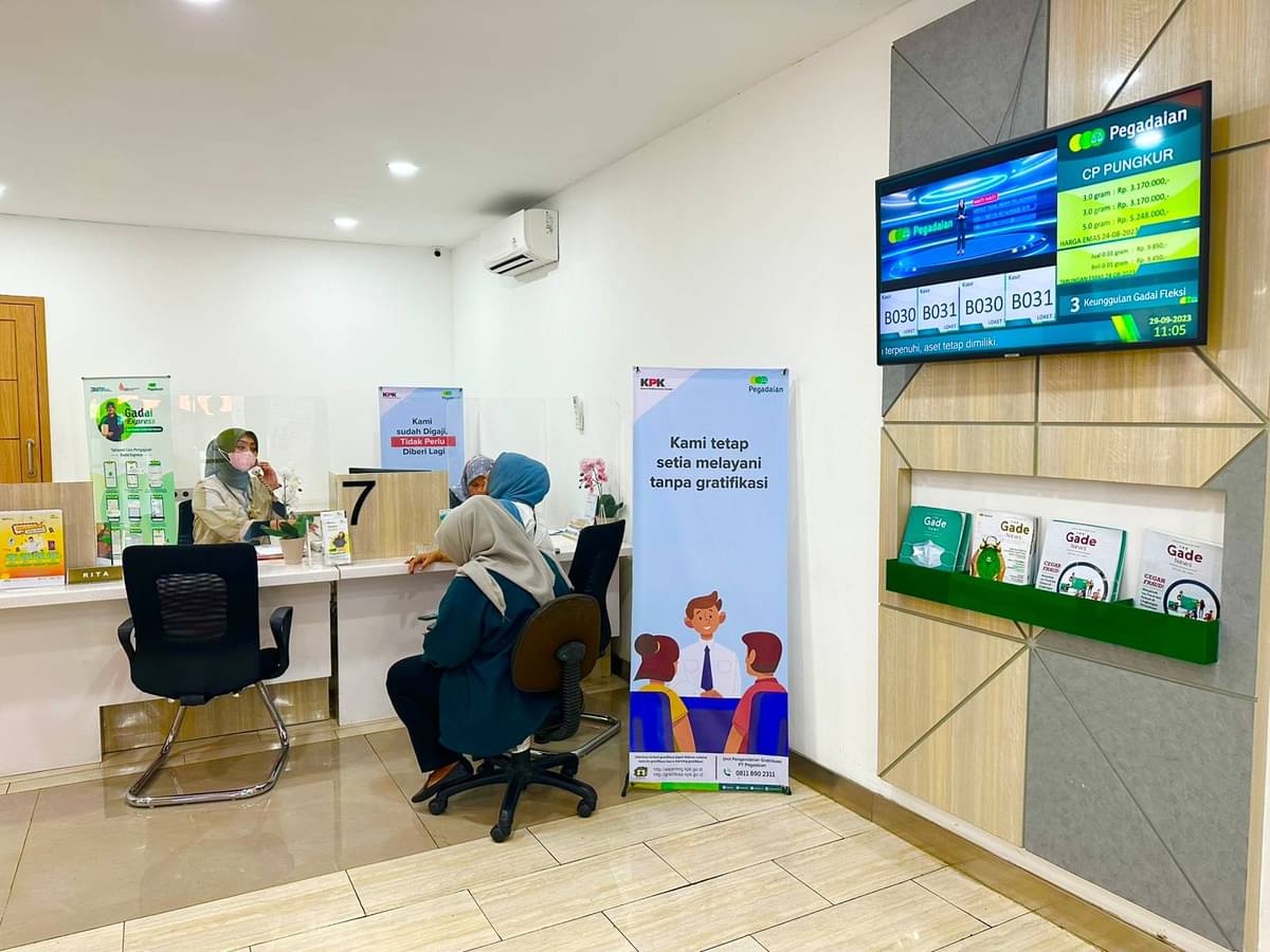 Ilustrasi Penyaluran modal kerja untuk pelaku UMKM di Jabar yangdilakukan PT Pegadaian Kanwil X Jabar meningkat.