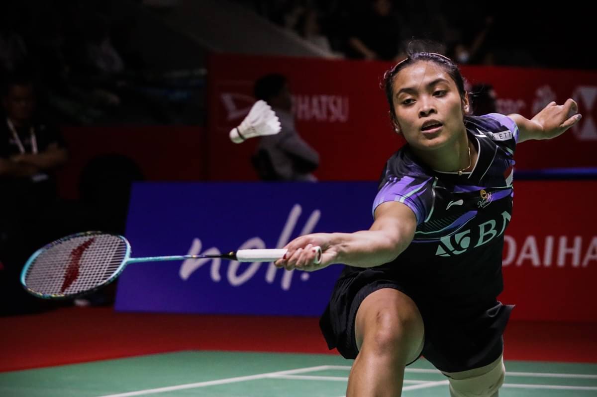 Tunggal putri Gregoria Mariska Tunjung berhasil meraih kemenangan atas wakil Taiwan, Wen Chi Hsu di turnamen Swiss Open 2024.