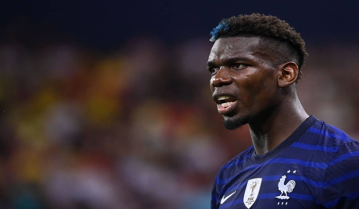Gelandang timnas Prancis Paul Pogba