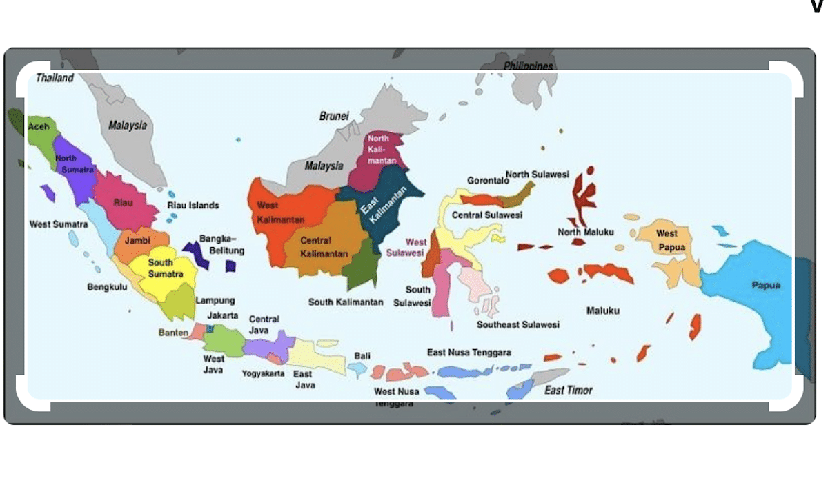 Peta Indonesia high resolution