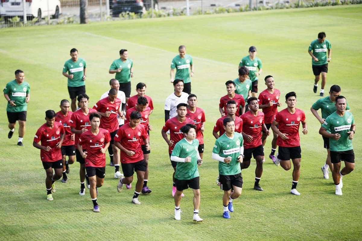 Laga Indonesia Vs Yordania U-23 di Doha