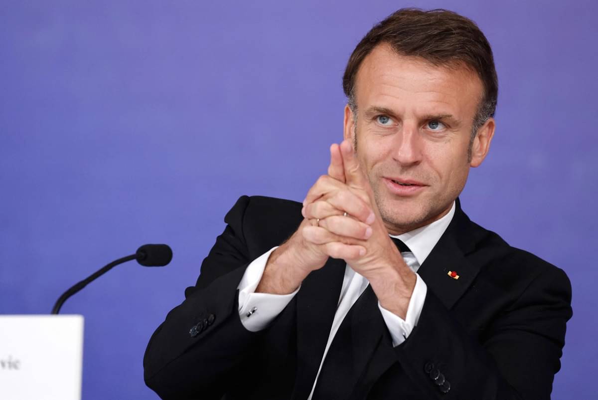 Presiden Prancis Emmanuel Macron menyampaikan 50 negara di Eropa membutuhkan perlindungan dari senjata nuklir secara mandiri.