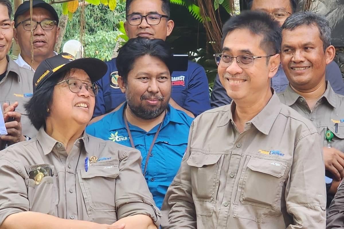 Menteri LHK Siti Nurbaya Bakar dan 