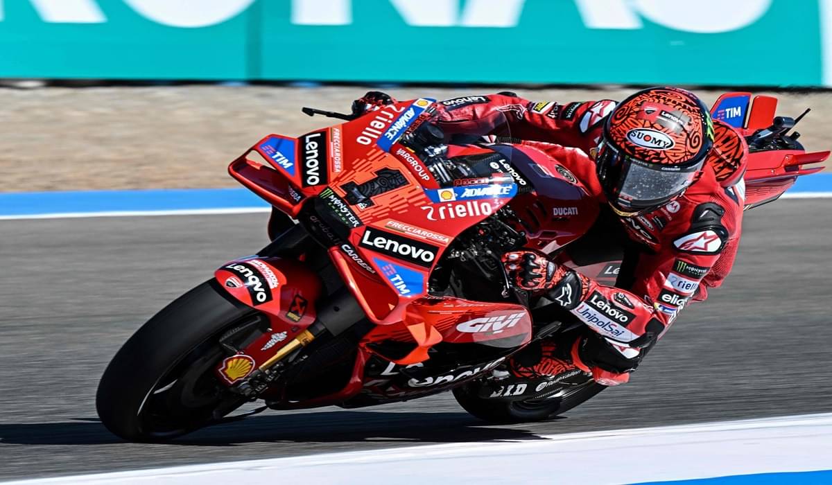 Pembalap Ducati Lenovo Francesco Bagnaia