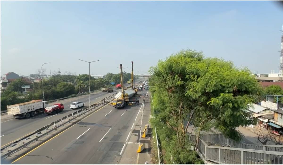 Tempat kecelakaan.