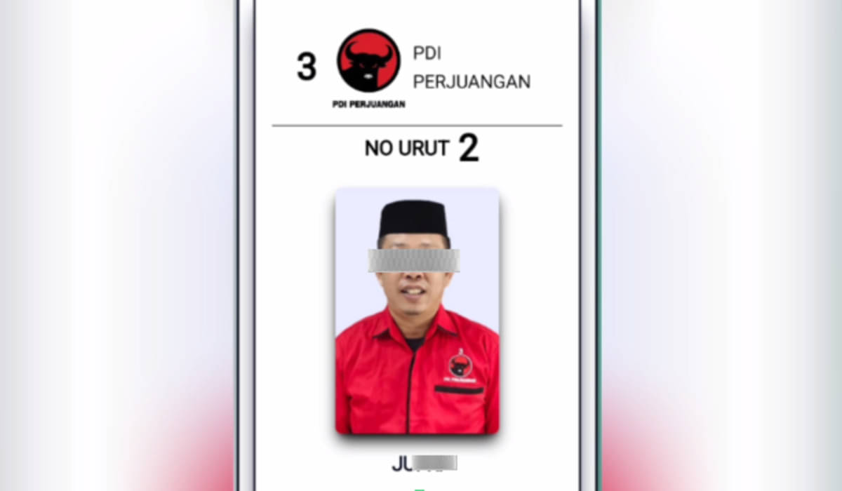 Caleg terpilih PDIP Buton yang video tak senonohnya viral di dunia maya.