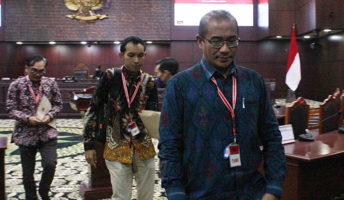KETUA Komisi Pemilihan Umum (KPU) RI Hasyim Asy’ari 