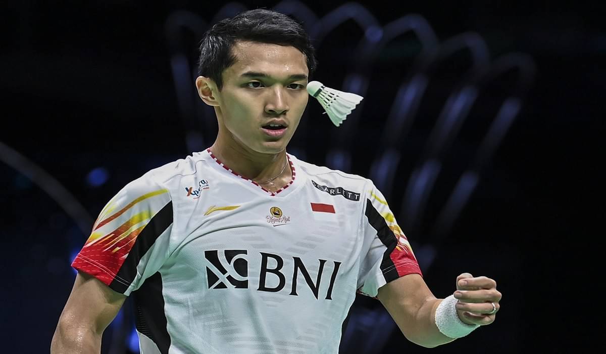 Tunggal putra bulu tangkis Indonesia Jonatan Christie