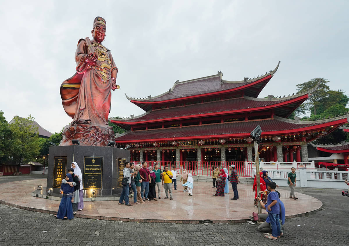 Kelenteng Sam Poo Kong, Kota Semarang, Jawa Tengah.