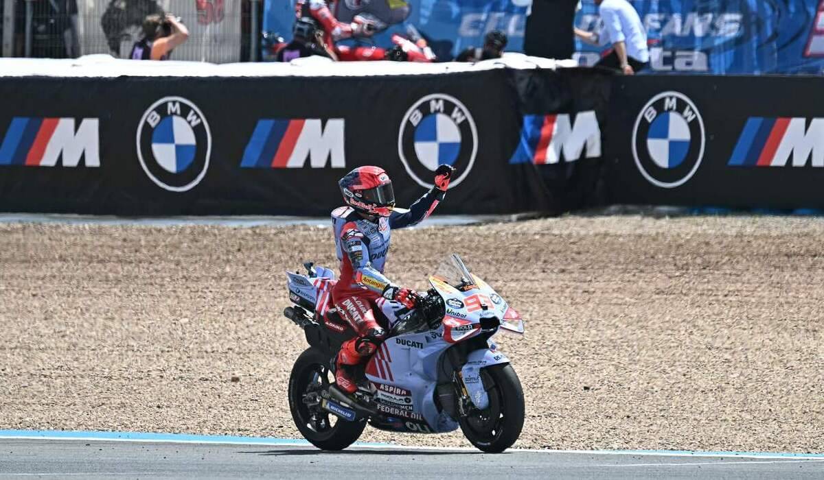 Pembalap MotoGp tim Ducati asal Spanyol, MARC Marquez.
