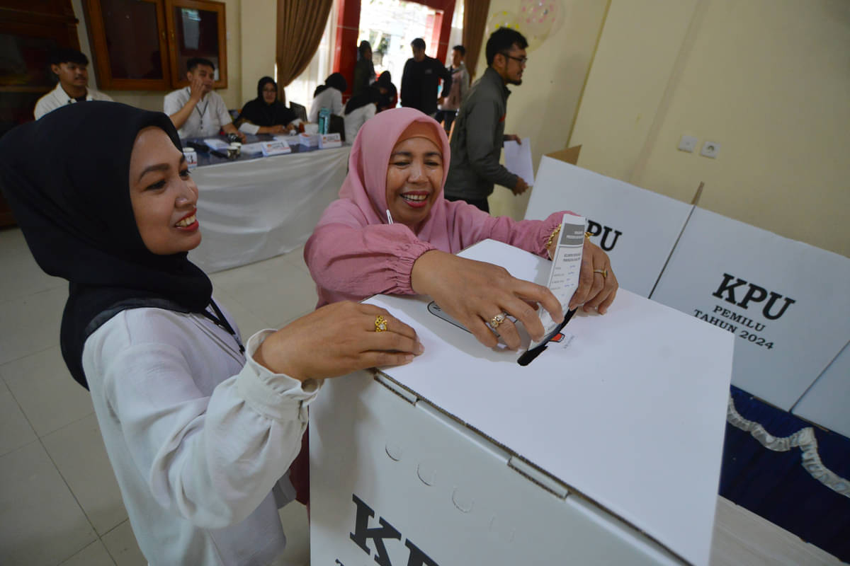 KPU Genjot Antusiasme Warga saat Pemilu Ulang 2024. 
