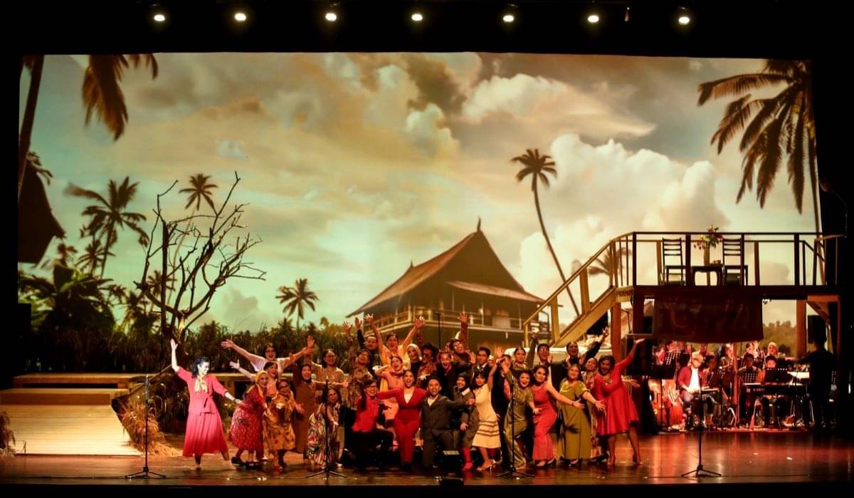 Pertunjukan musikal bernama Musikal Merantau: Sebuah Kantata Perjalanan Kalibrasi Diri di Teater Besar Taman Ismail Marzuki, Jakarta Pusat.
