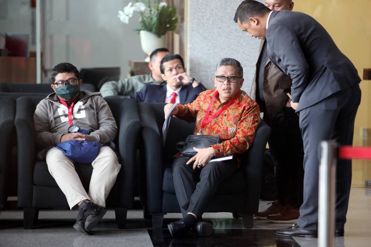 Pemanggilan Kedua Hasto Tunggu Perkambangan Penyidikan Harun Masiku. 