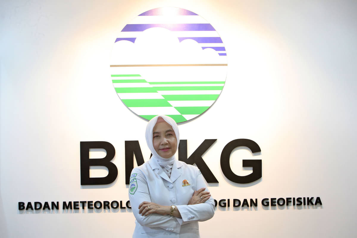 Kepala Badan Meteorologi, Klimatologi, dan Geofisika (BMKG) Dwikorita Karnawati