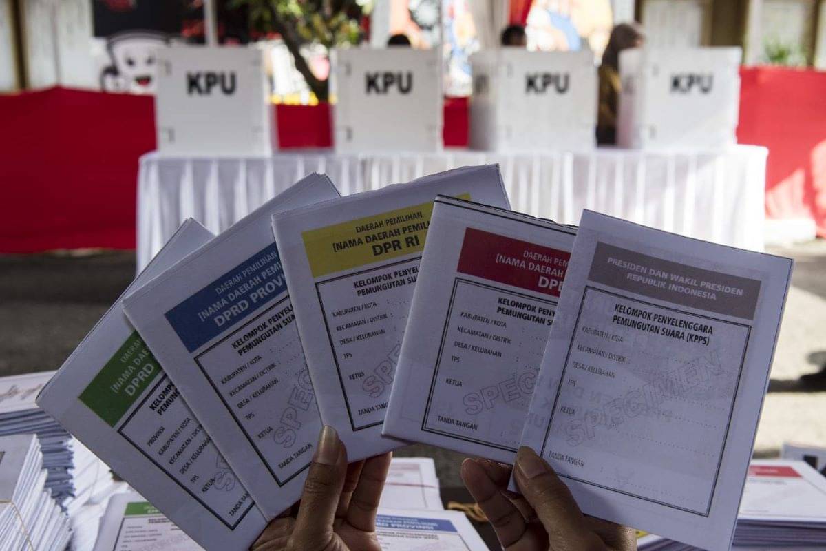 4 TPS di Cianjur Hitung Ulang Surat Suara Pileg