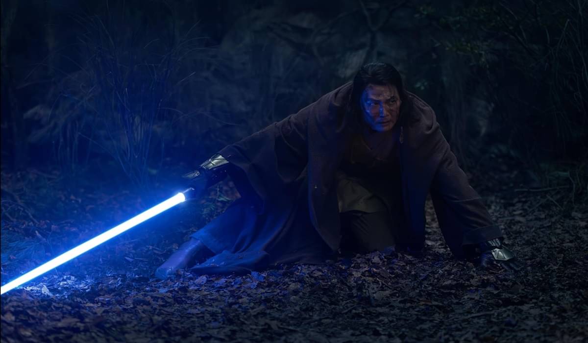 Cuplikan adegan dari serial Star Wars: The Acolyte