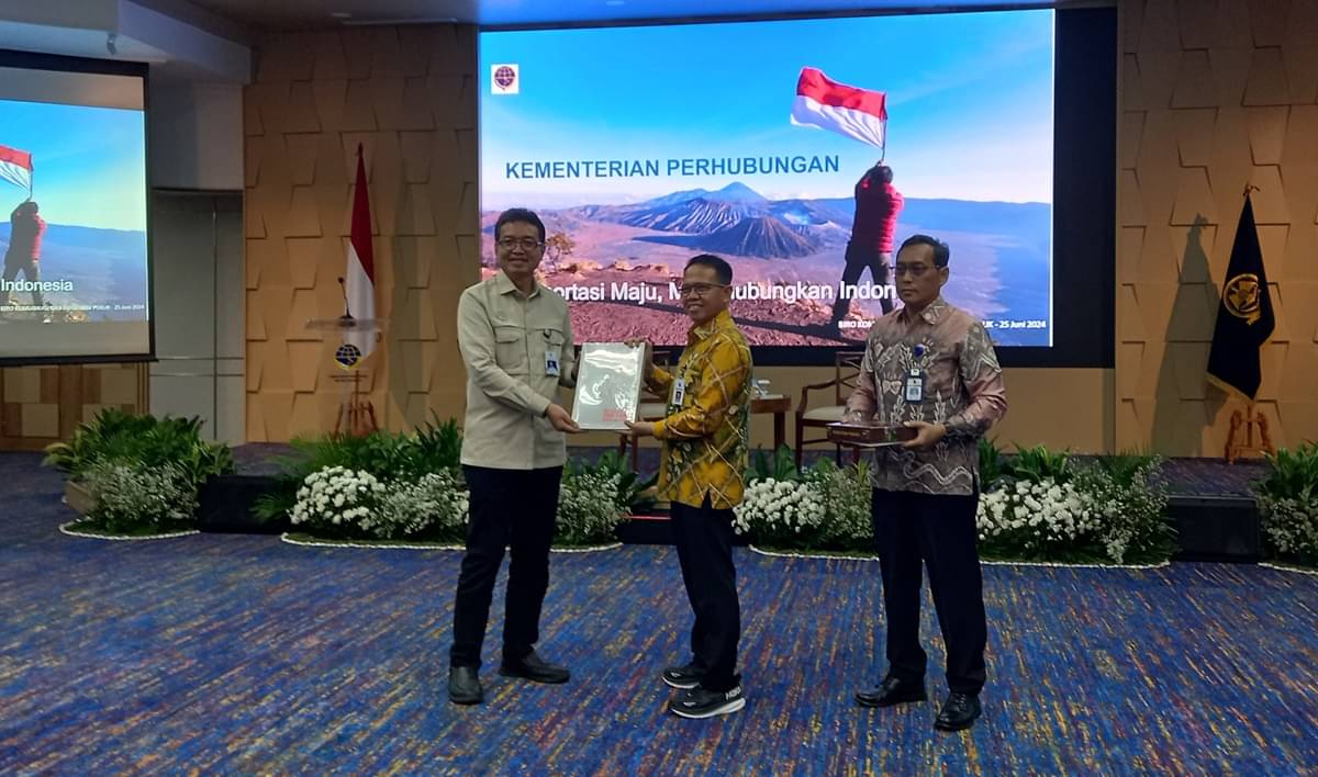 Kunjungan kerja Biro Adpim Pemprov Kalsel ke Kementerian Perhubungan RI,