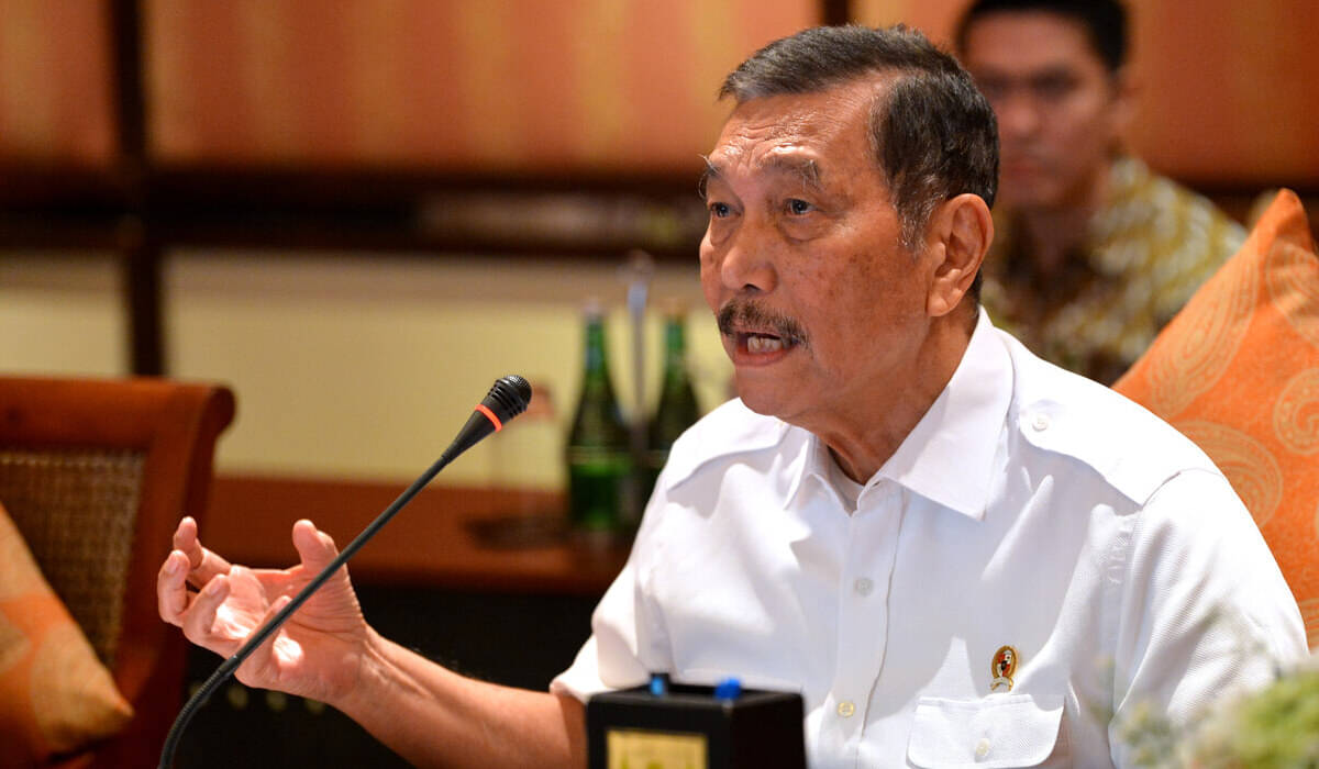 Menko Bidang Kemaritiman dan Investasi Luhut Pandjaitan.