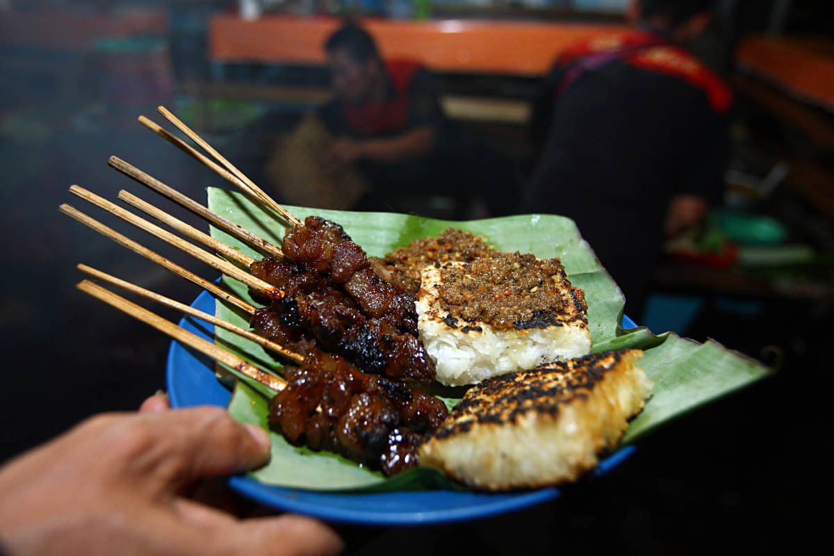 Kuliner sate maranggi Sari Asih, Pacet, Cianjur, Jawa Barat