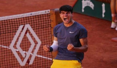 Petenis Spanyol Carlos Alcaraz. 