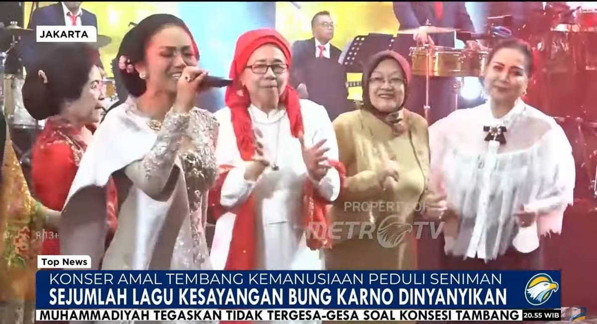 Konser Amal Peduli Seniman Digelar untuk Peringati Bulan Bung Karno