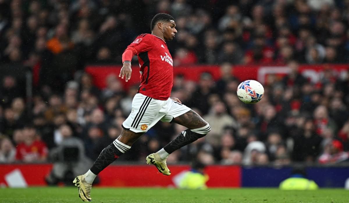 Penyerang Manchester United Marcus Rashford