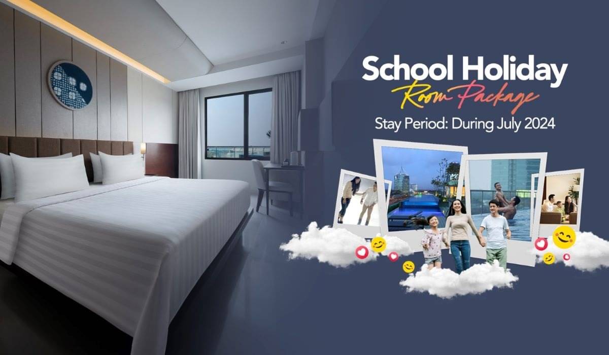 Waktunya ajak keluarga tercinta untuk menghabiskan waktu dengan staycation seru di Hotel Santika Premiere Bintaro. 