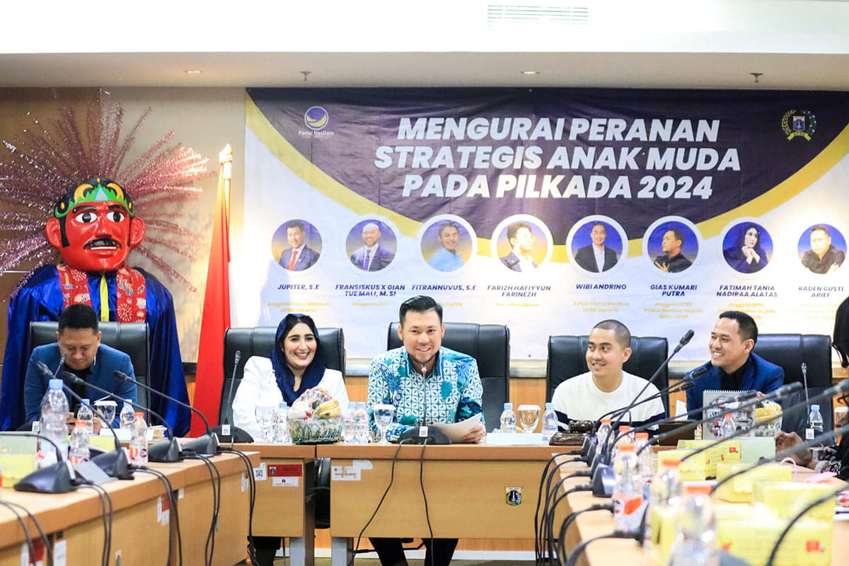 Focus Group Discussion (FGD) bertajuk Mengurai Peranan Strategi Anak Muda Pada Pilkada 2024.