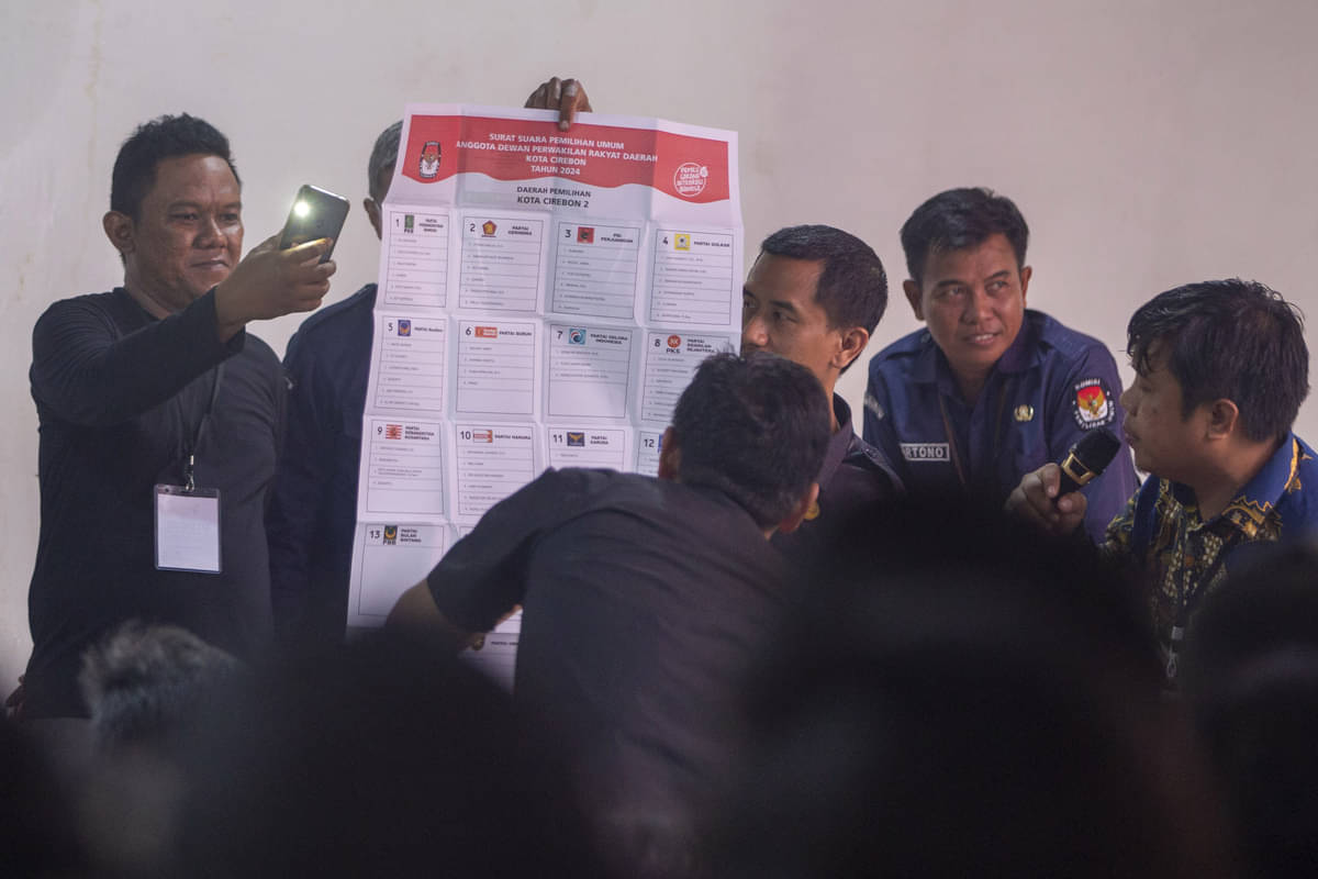 Proses penghitunga suara pemilu
