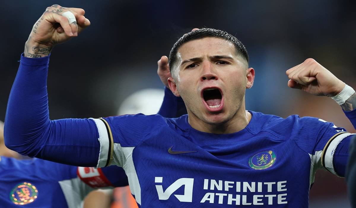 Gelandang Chelsea Enzo Fernandez