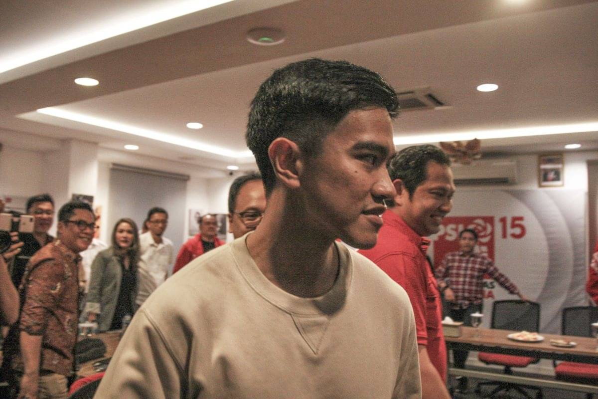 Ketua Umum PSI Kaesang Pangarep