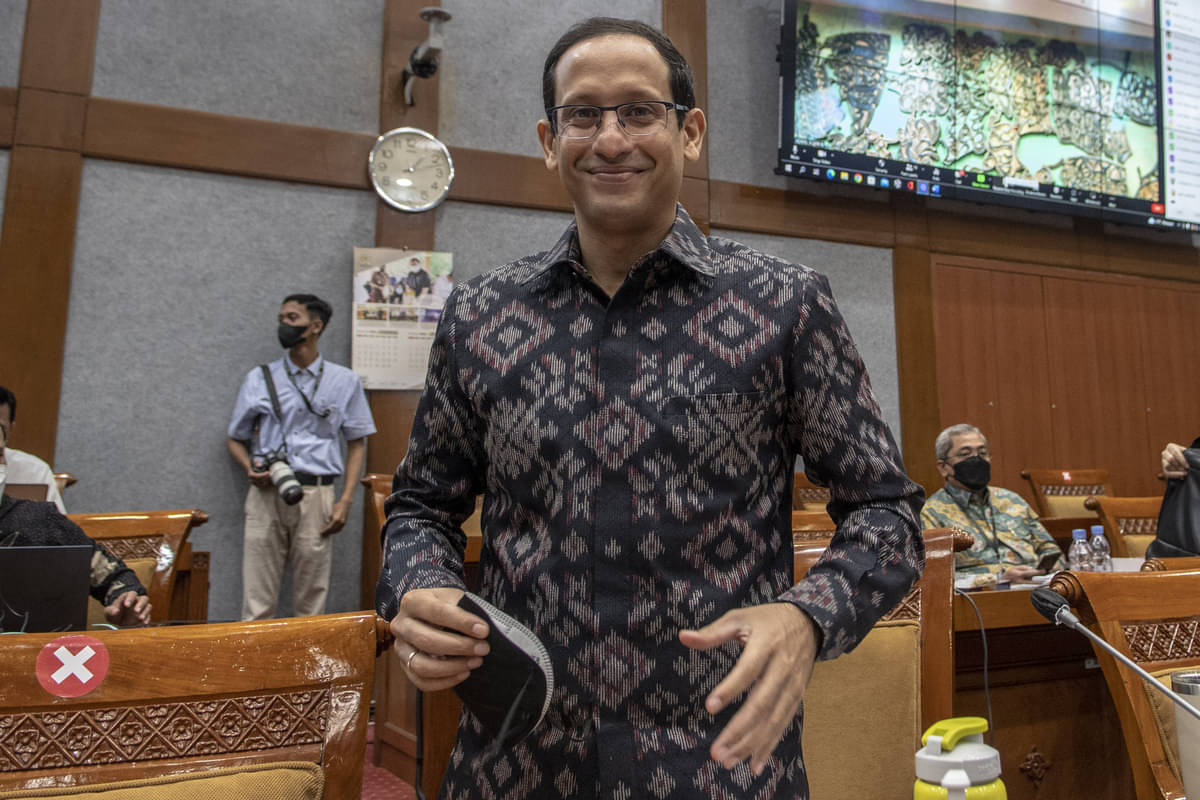 Mendikbudristek Nadiem Anwar Makarim