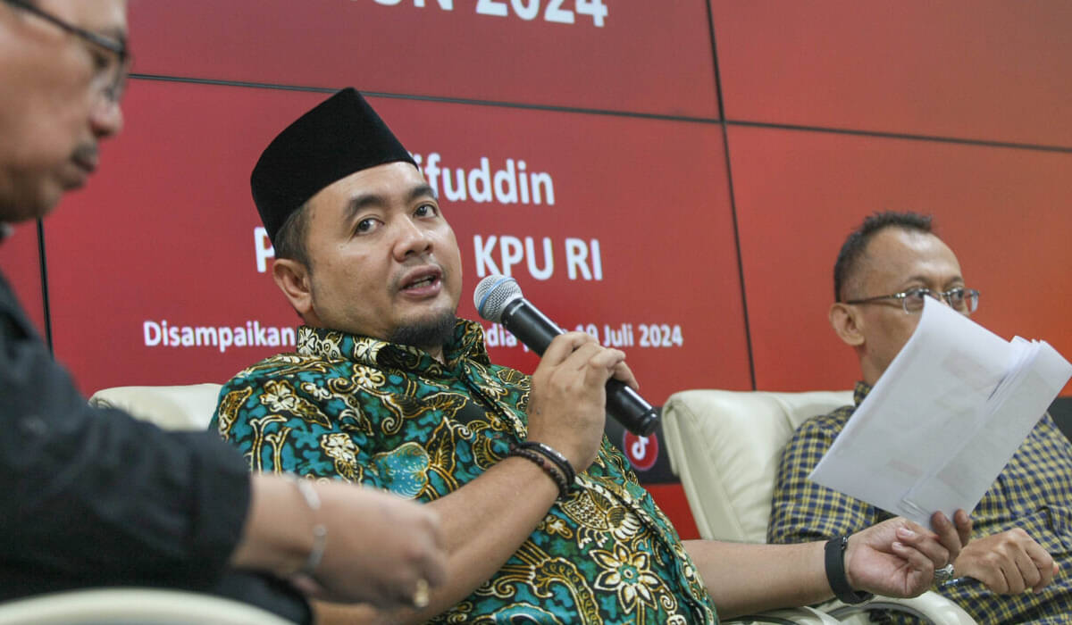 MOCHAMMAD Afifuddin, Ketua Komisi Pemilihan Umum (KPU) RI definitif.