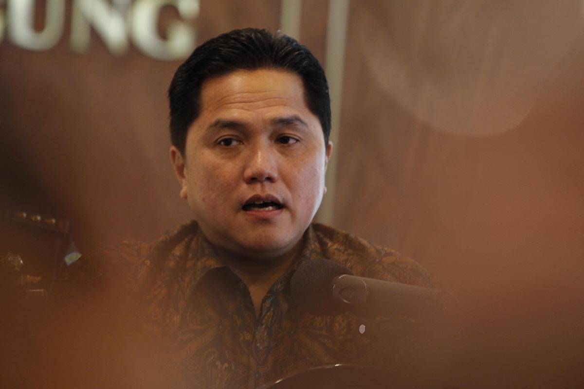 Menteri BUMN Erick Thohir.