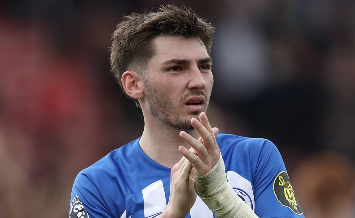Napoli sedang berusaha mendatangkan gelandang Brighton, Billy Gilmour