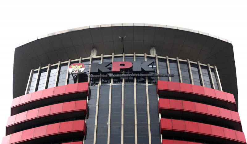 Gedung KPK di Jakarta.
