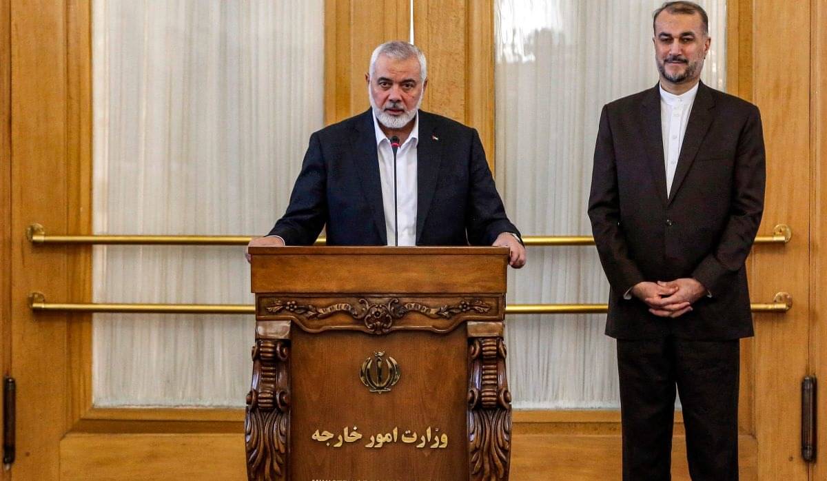 Ismail Haniyeh.
