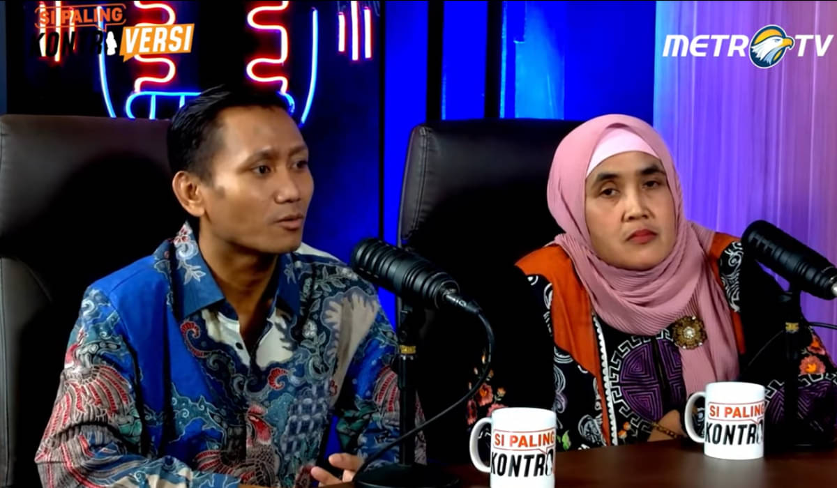 Pegi Setiawan di acara Kontroversi Metro TV, Kamis, 11 Juli 2024.