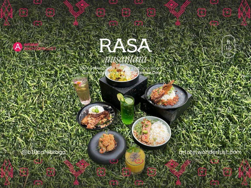 Sajian menu Bali dan Nusa Tenggara di de Braga by Artotel