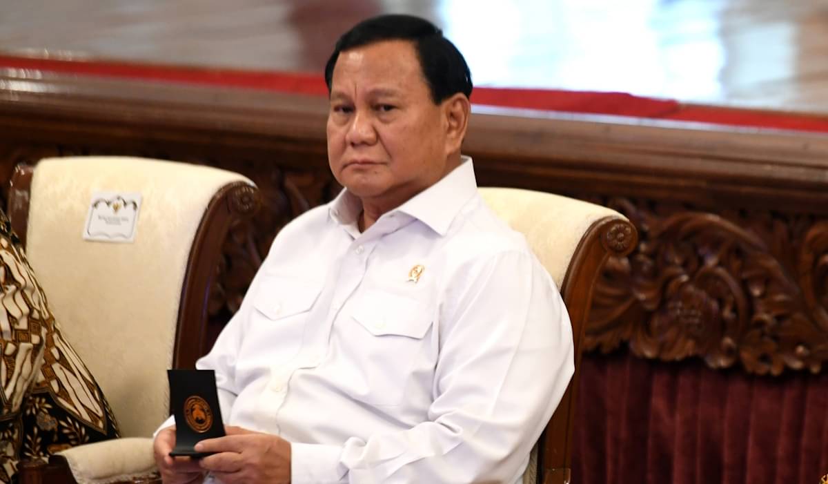 Presiden terpilih, Prabowo Subianto