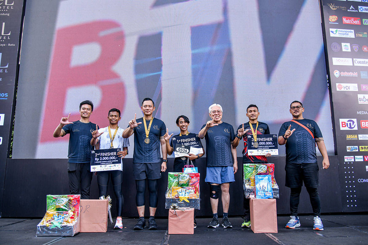 Sesi seremoni éL Run 2024.