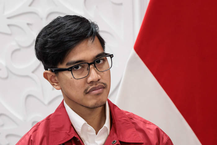 Ketua Umum Partai Solidaritas Indonesia (PSI) Kaesang Pangarep. 