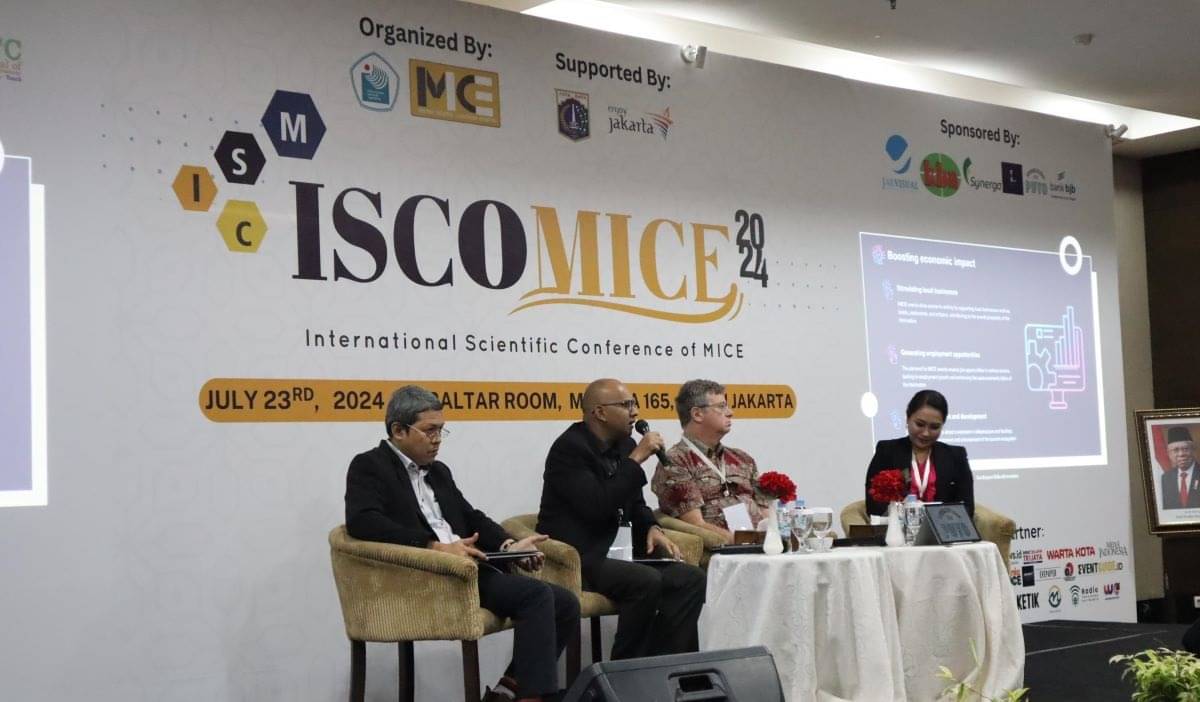 Program Studi MICE Politeknik Negeri Jakarta (PNJ) sukses menyelenggarakan Konferensi ISCOMICE ke-2 pada 2024.