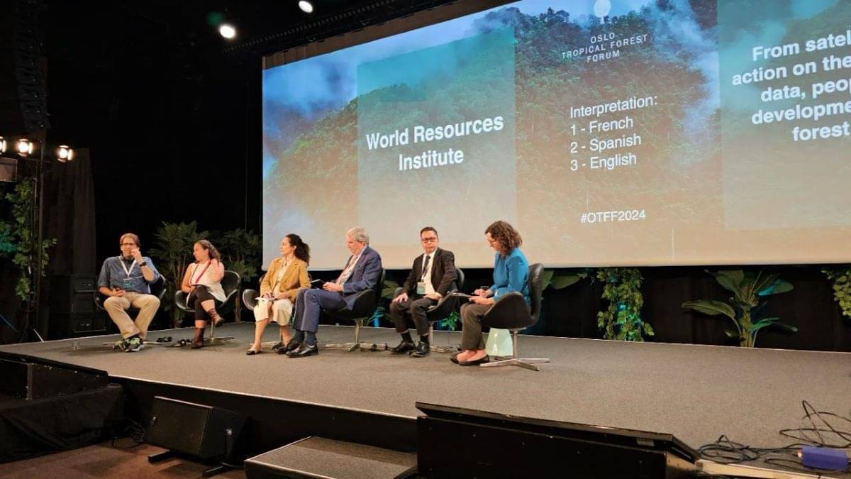 Agenda diskusi dalam Oslo Tropical Forest Forum (OTFF) 2024. 