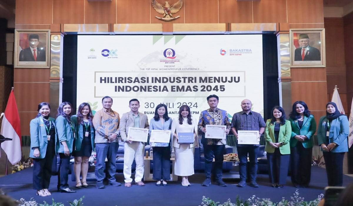 Konferensi BPP HIPMI Hilirisasi Industri menuju Indonesia Emas